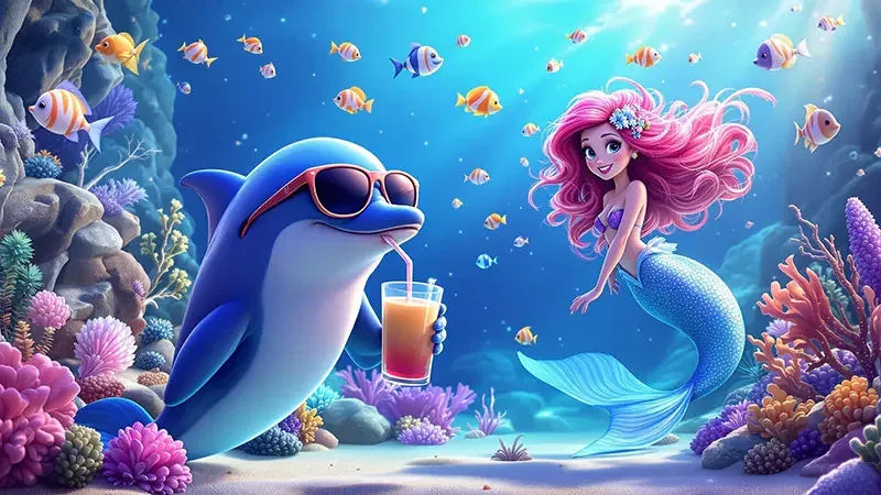 Tampilan visual permainan tembak ikan untuk kategori lobi TEMPUR99