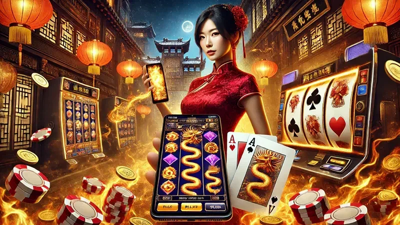 Visual reel slot bertema untuk pilihan permainan TEMPUR99